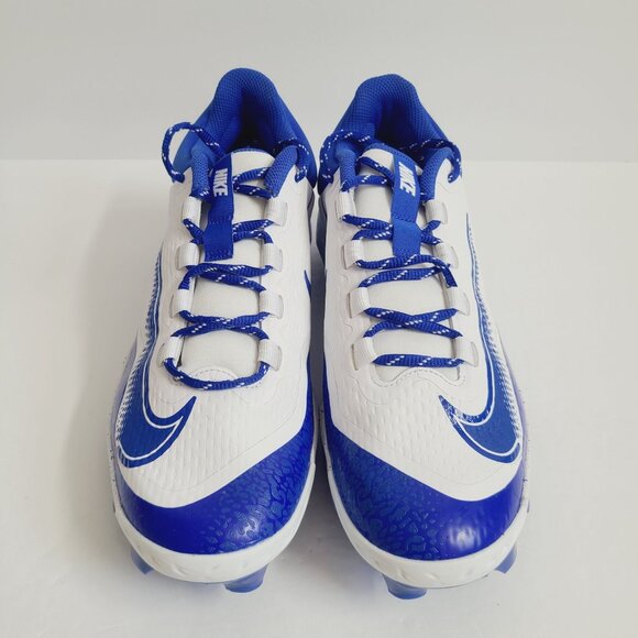 NEW Nike Alpha Huarache Elite 4 Low MCS Baseball Cleats FD6255-106 Size 10 White main image 4
